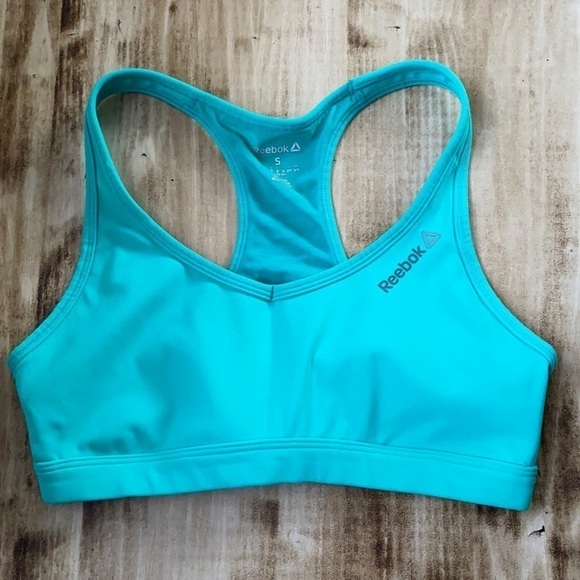 REEBOK PlayDry Racerback Sports Bra - Picture 1 of 6